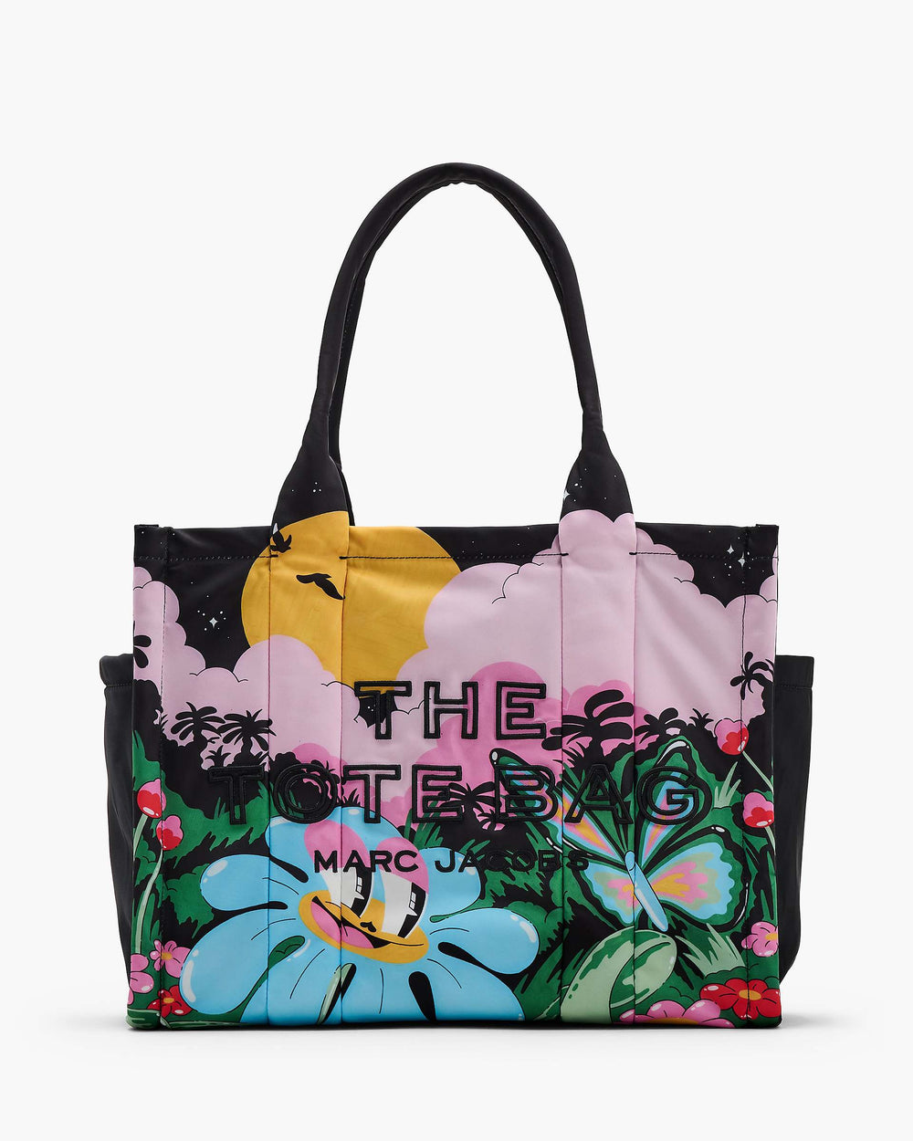 Hattie Stewart X Marc Jacobs Puffy Nylon Large Tote Bag - Black Multi | Marc Jacobs for sale
