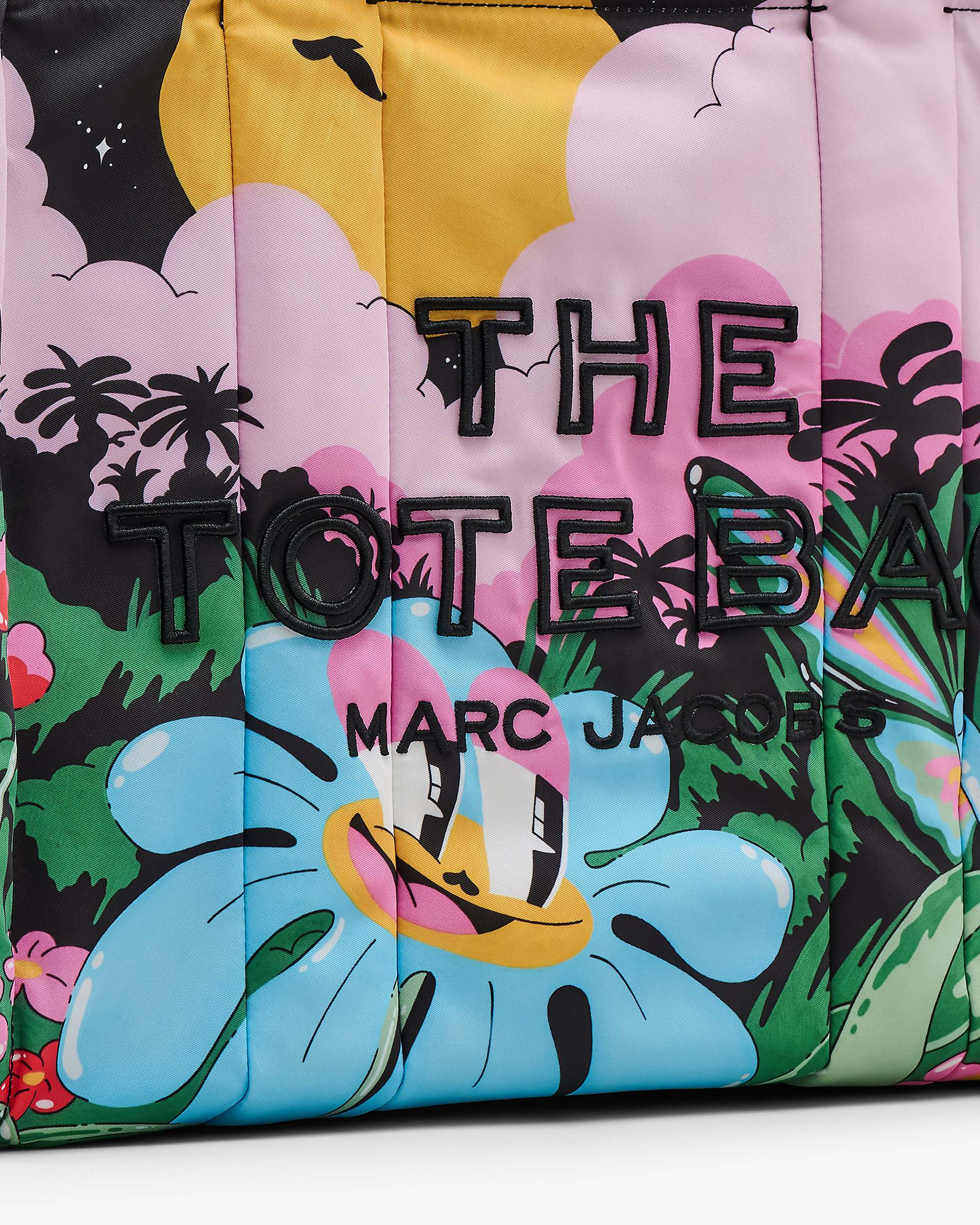 Hattie Stewart X Marc Jacobs Puffy Nylon Large Tote Bag - Black Multi | Marc Jacobs for sale