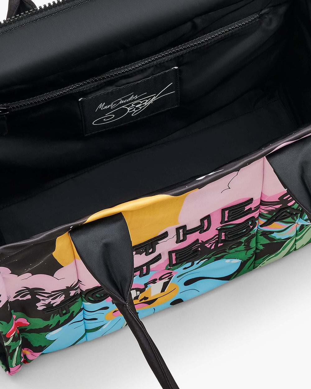 Hattie Stewart X Marc Jacobs Puffy Nylon Large Tote Bag - Black Multi | Marc Jacobs for sale