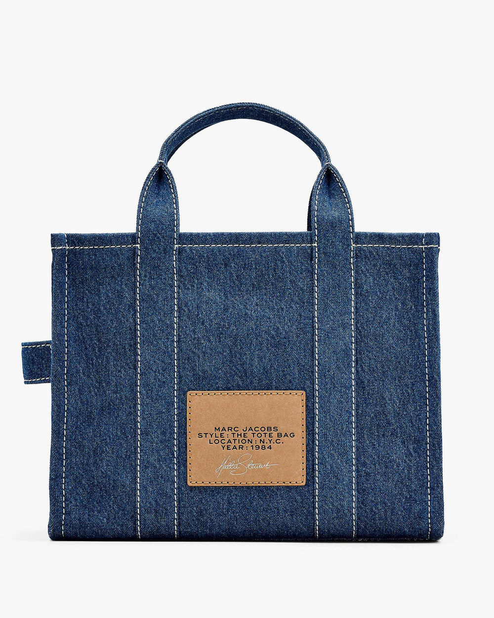 Hattie Stewart X Marc Jacobs Denim Medium Tote Bag - Medium Wash Multi | Marc Jacobs on sale