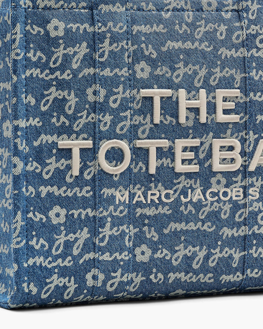 The Joy Denim Medium Tote Bag - Indigo Multi | Marc Jacobs US