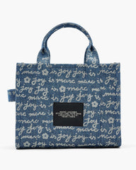 The Joy Denim Small Tote Bag - Indigo Multi | Marc Jacobs online