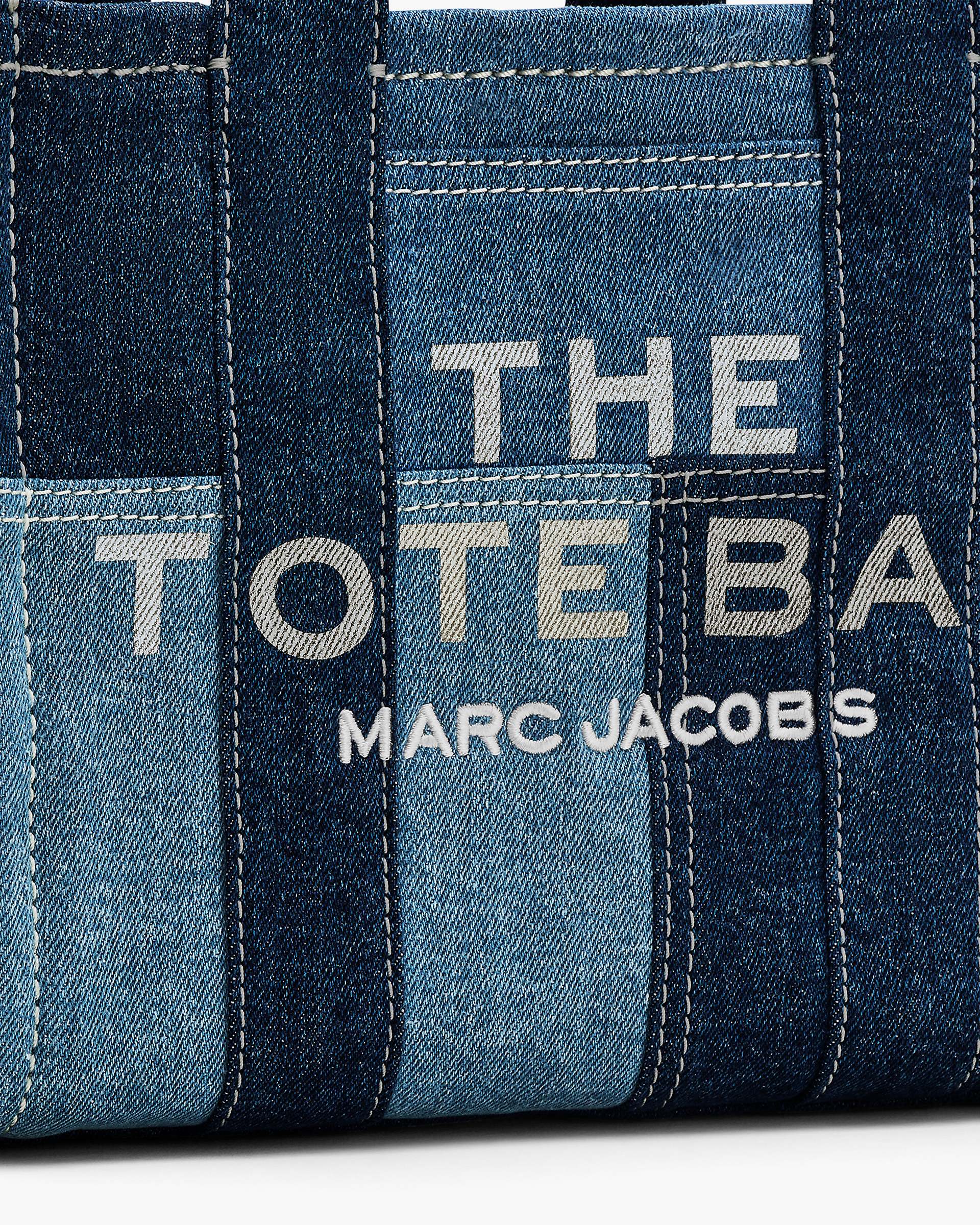 The Denim Small Tote Bag - Blue Denim | Marc Jacobs discount