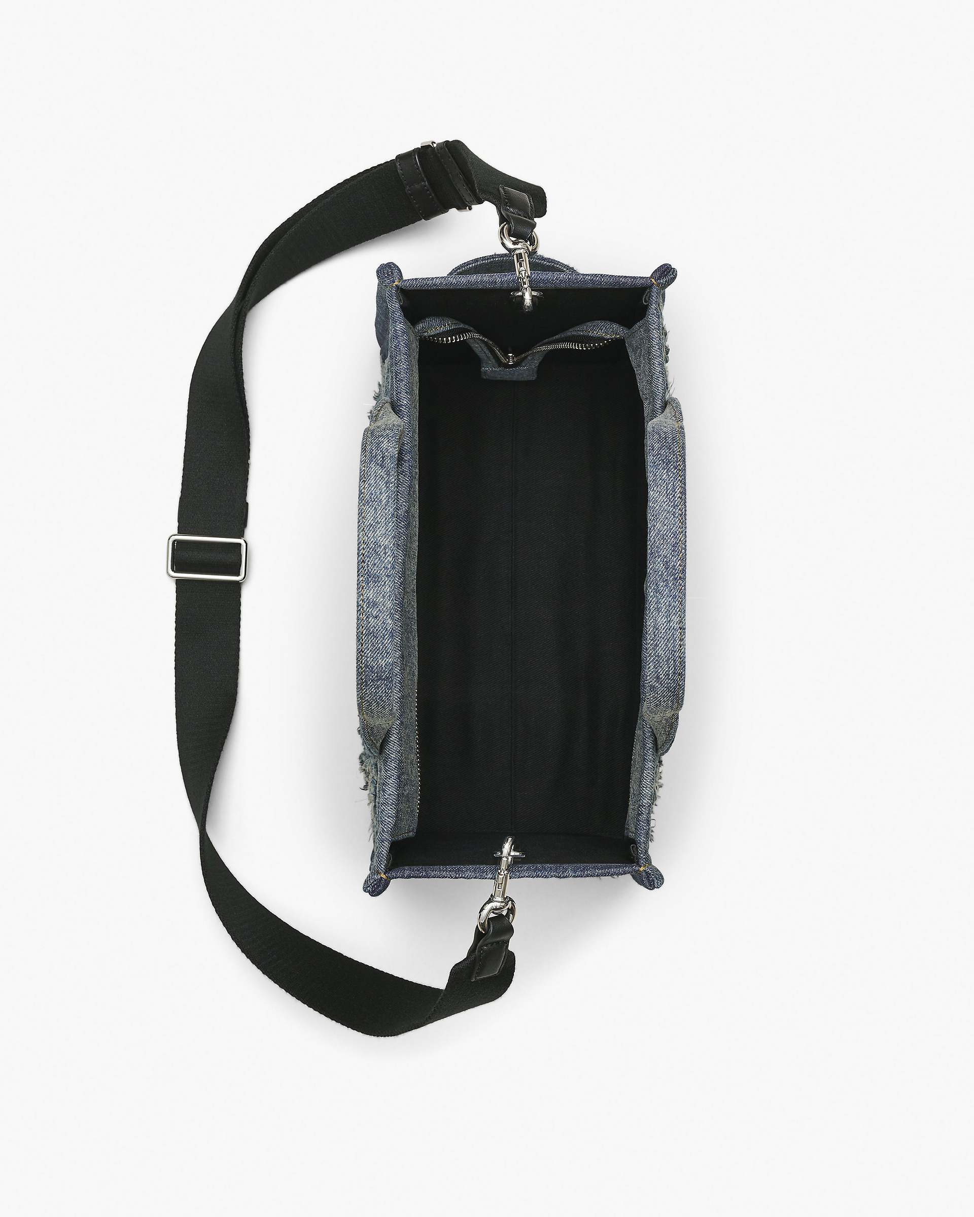 The Rip and Repair Denim Medium Tote Bag - Punk Indigo | Marc Jacobs US