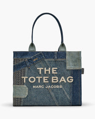 The Deconstructed Denim Large Tote Bag - Indigo Multi | Marc Jacobs discount