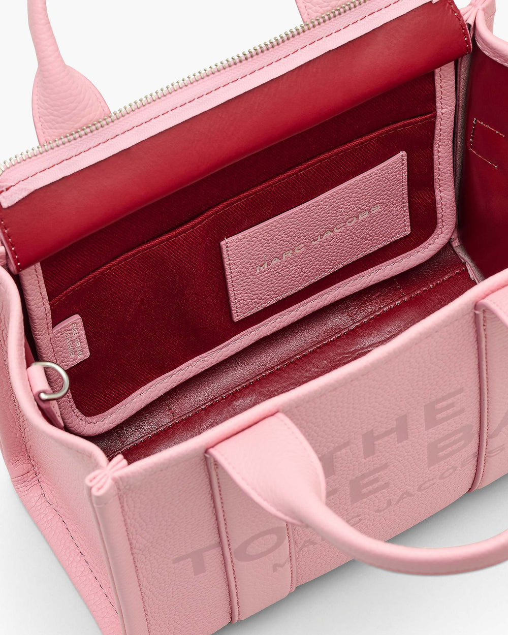 The Leather Small Tote Bag - Ribbon Pink | Marc Jacobs for sale