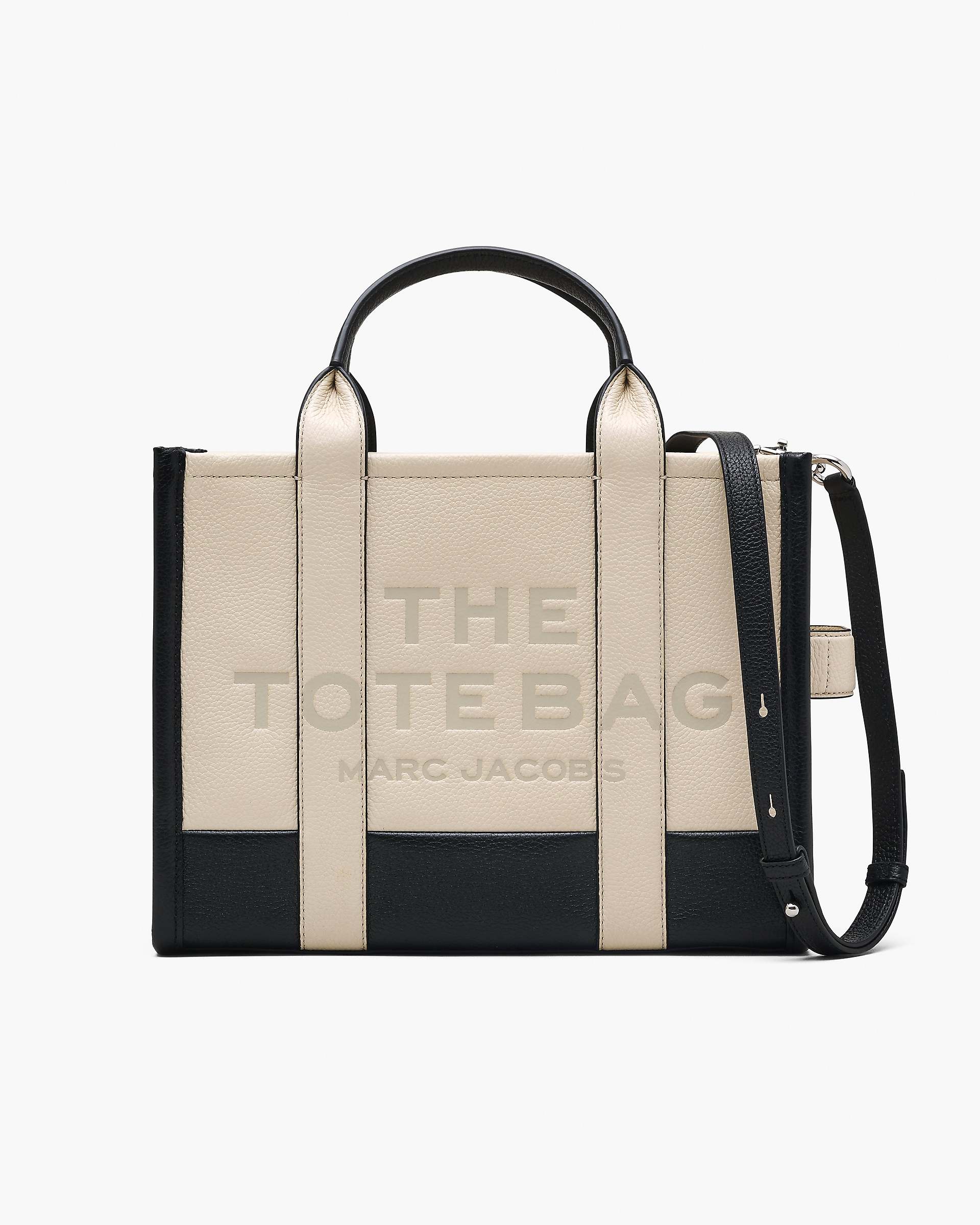 The Colorblock Medium Tote Bag - Ivory Multi | Marc Jacobs online