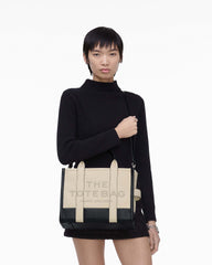 The Colorblock Medium Tote Bag - Ivory Multi | Marc Jacobs online