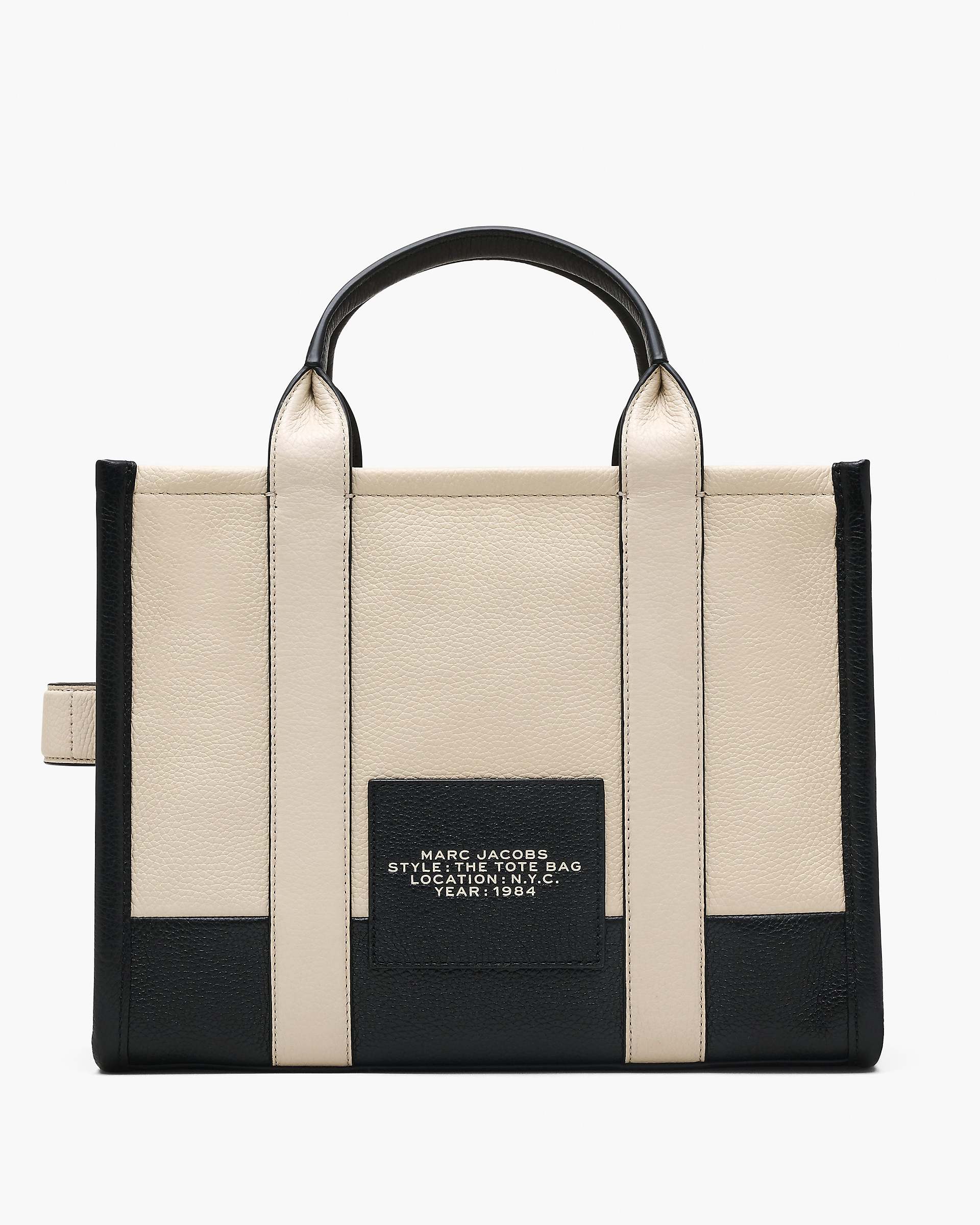 The Colorblock Medium Tote Bag - Ivory Multi | Marc Jacobs online
