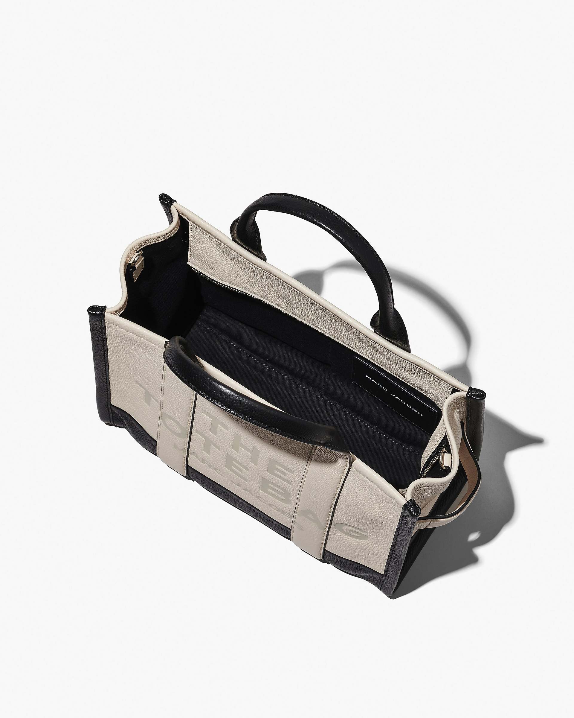 The Colorblock Medium Tote Bag - Ivory Multi | Marc Jacobs online