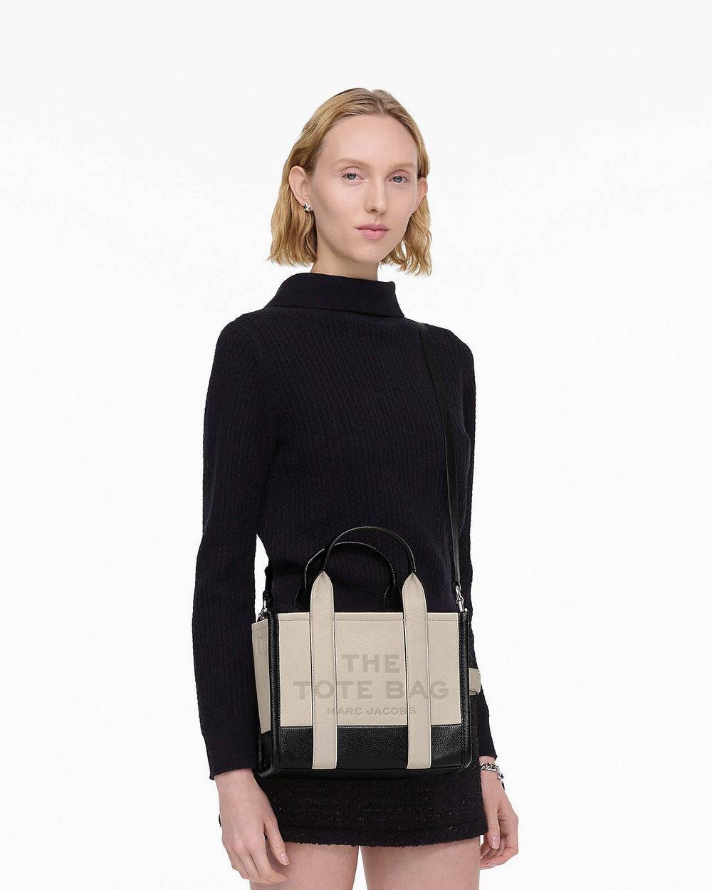 The Colorblock Small Tote Bag - Ivory Multi | Marc Jacobs discount
