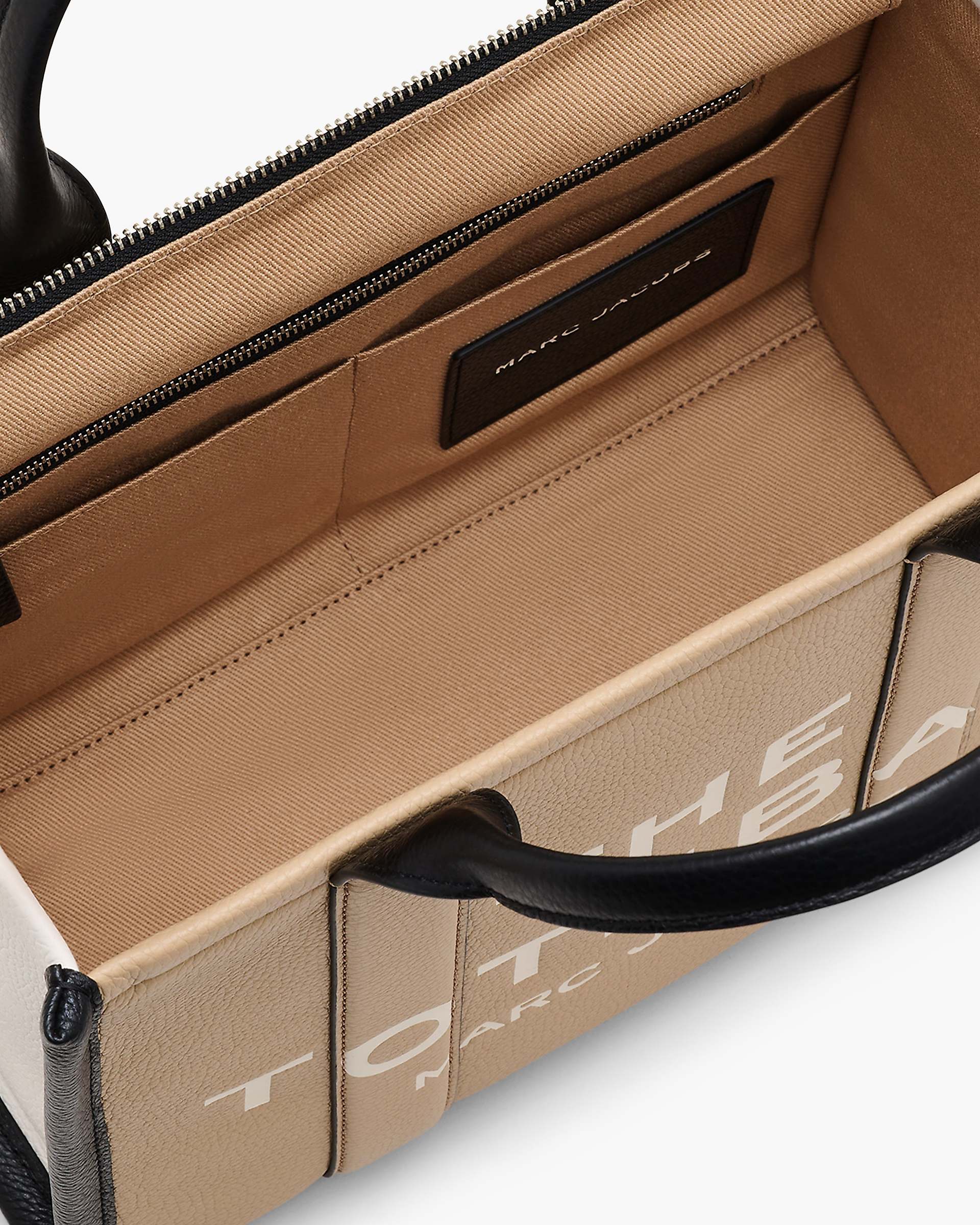 The Colorblock Medium Tote Bag - Camel Multi | Marc Jacobs online