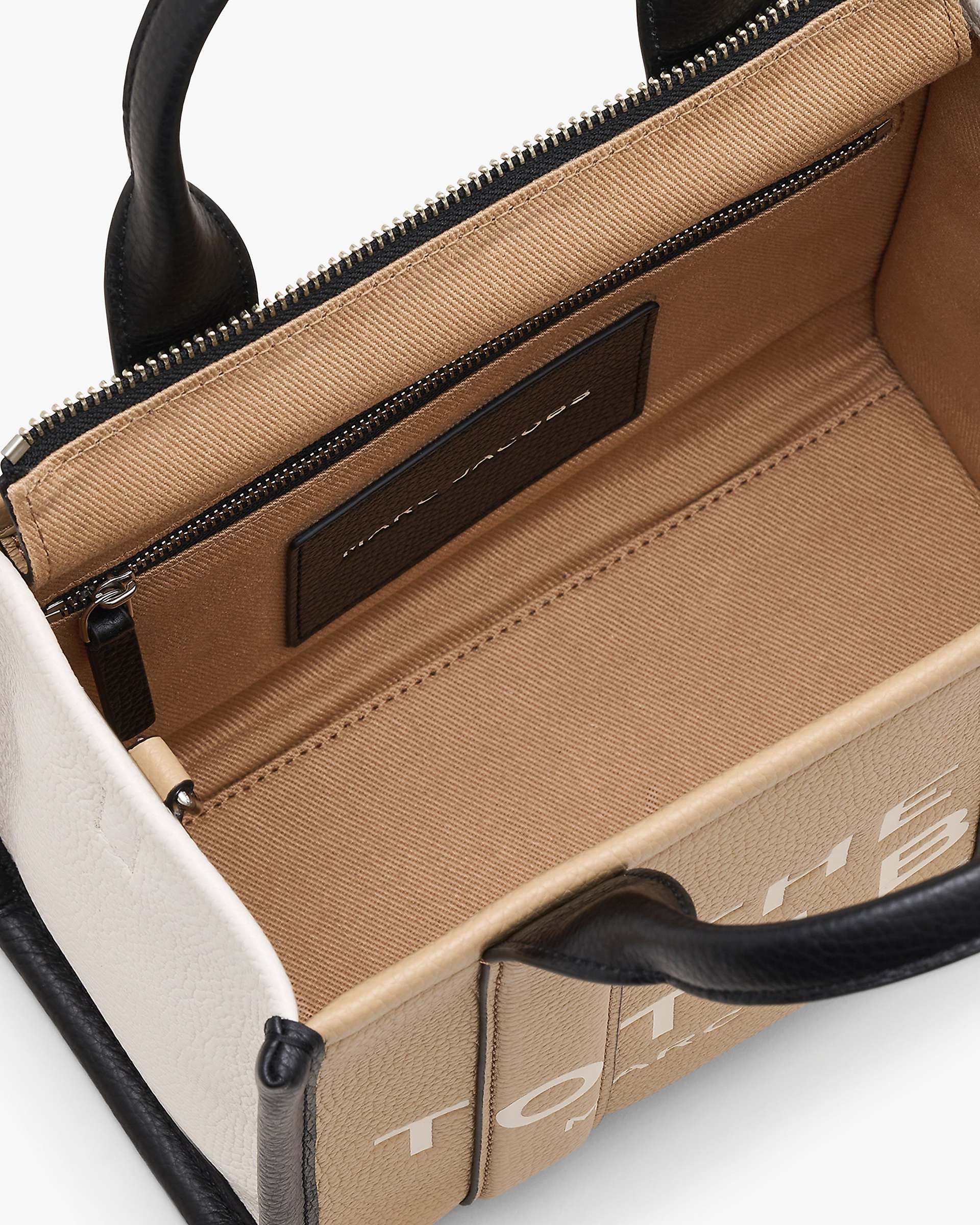 The Colorblock Small Tote Bag - Camel Multi | Marc Jacobs sale