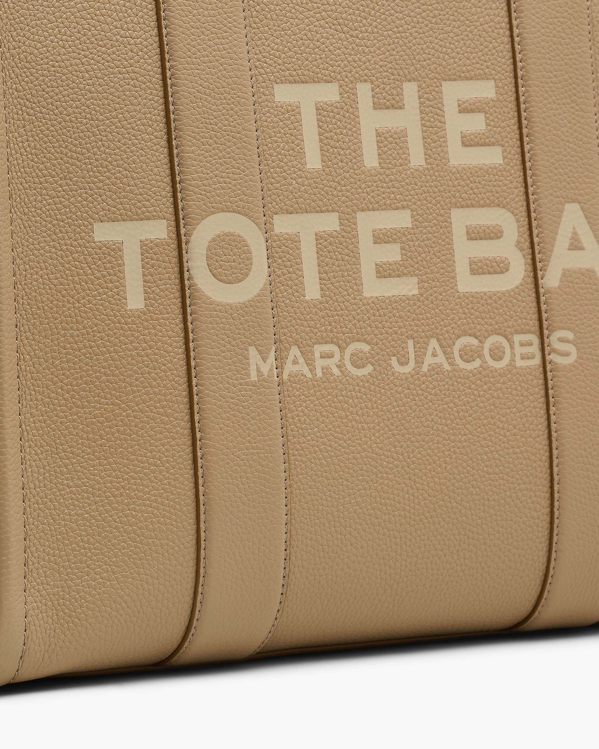 The Leather Large Tote Bag - Camel | Marc Jacobs on sale