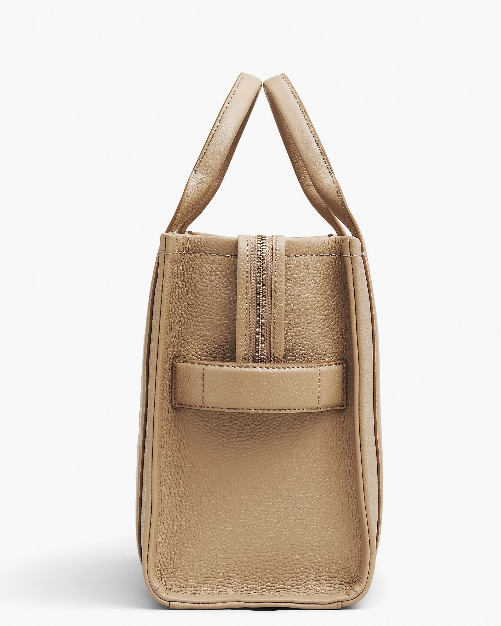 The Leather Medium Tote Bag - Camel | Marc Jacobs US