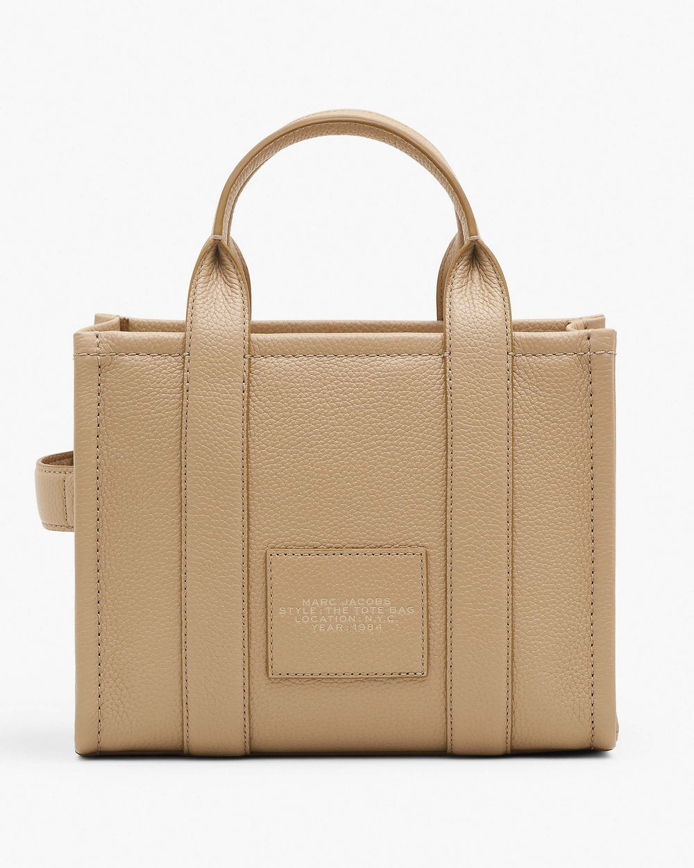 The Leather Small Tote Bag - Camel | Marc Jacobs online