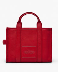 The Leather Medium Tote Bag - True Red | Marc Jacobs discount