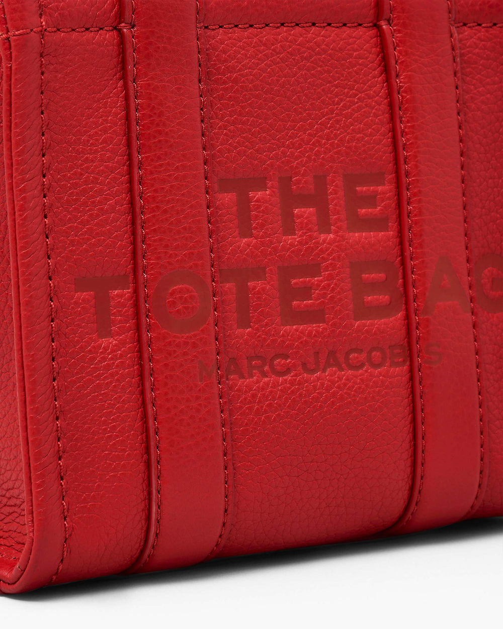 The Leather Crossbody Tote Bag - True Red | Marc Jacobs online