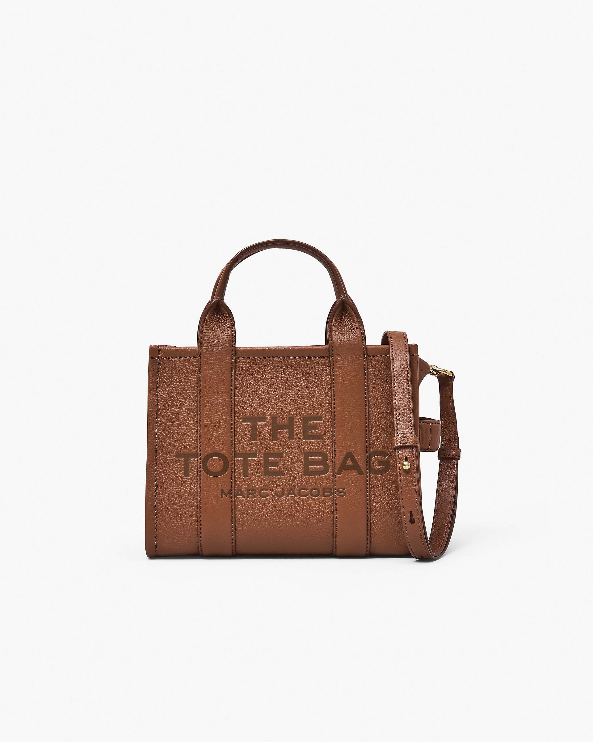 The Leather Small Tote Bag - Argan Oil | Marc Jacobs for sale