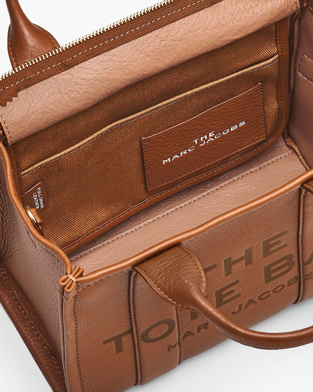 The Leather Small Tote Bag - Argan Oil | Marc Jacobs for sale