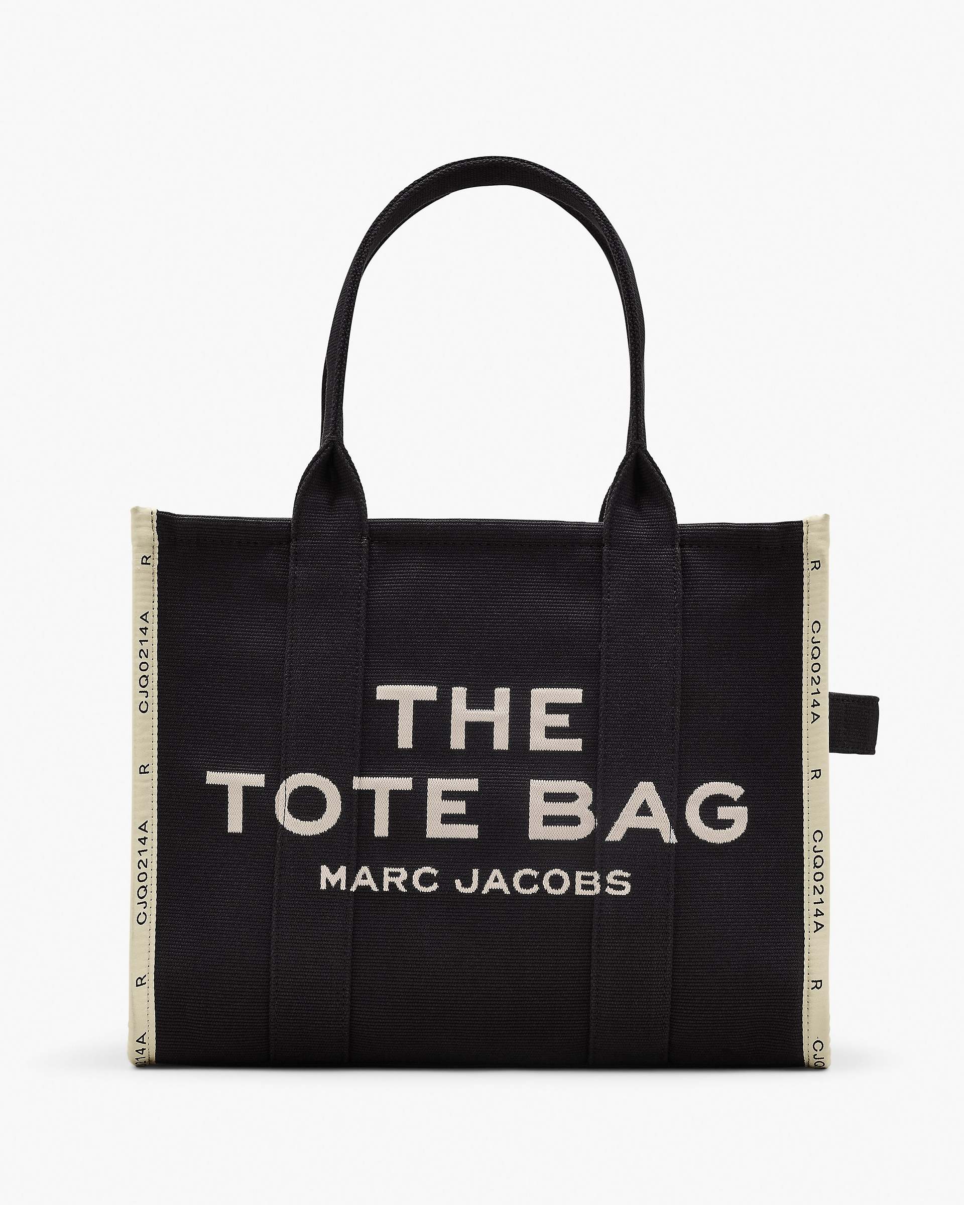 The Jacquard Large Tote Bag - Black | Marc Jacobs on sale