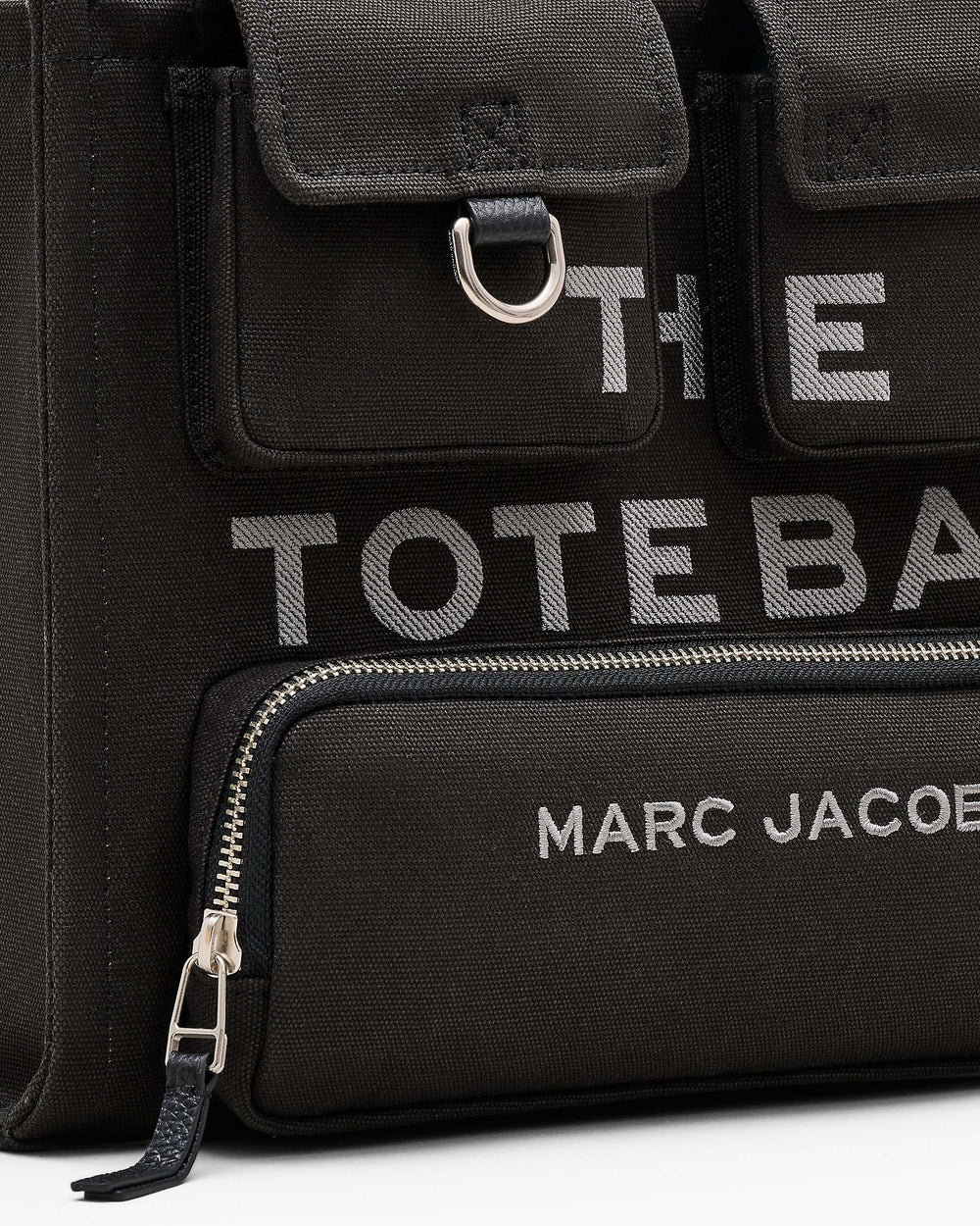 The Cargo Canvas Medium Tote Bag - Black | Marc Jacobs online