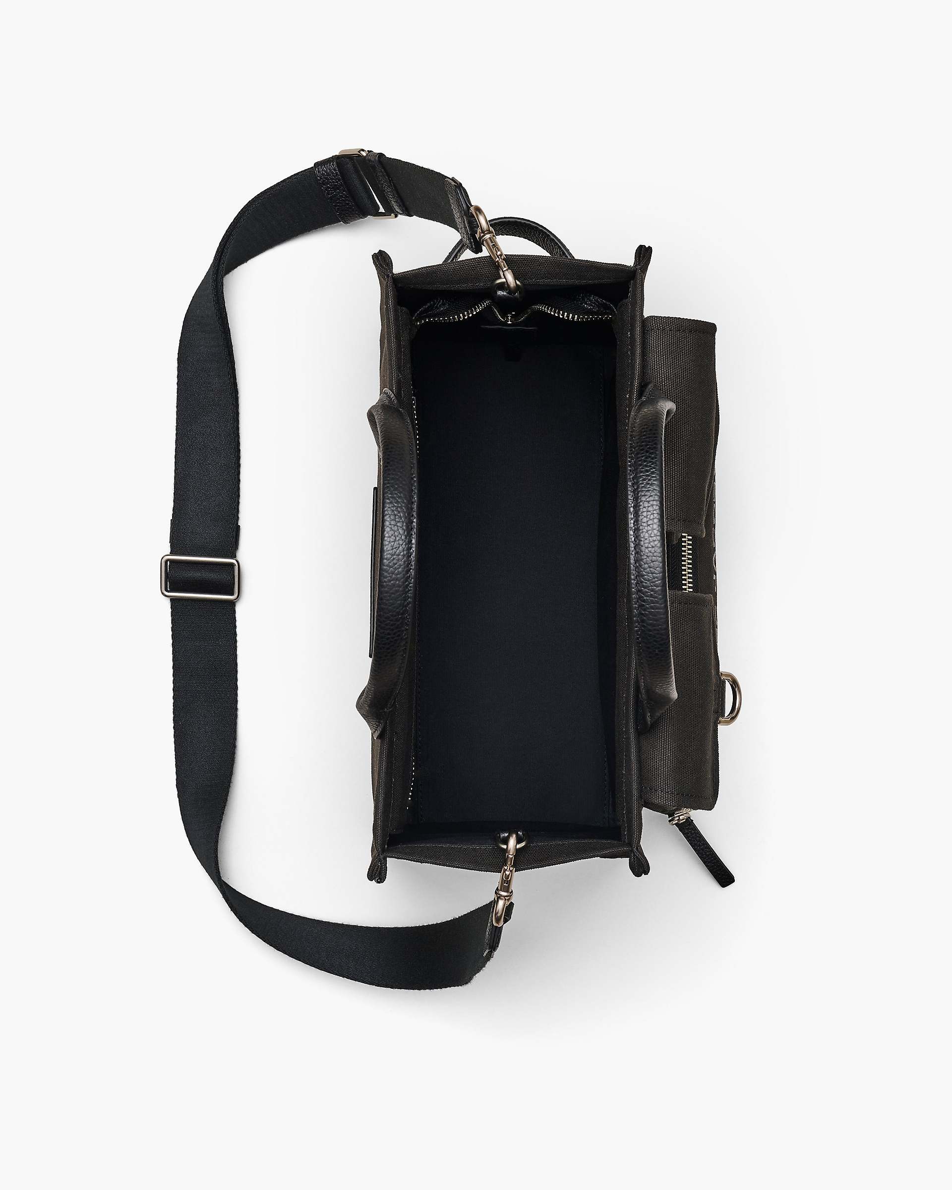 The Cargo Canvas Medium Tote Bag - Black | Marc Jacobs online