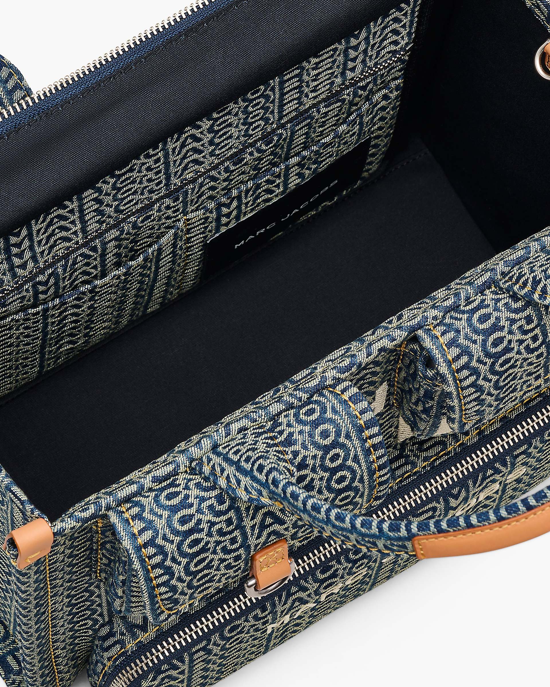 The Cargo Monogram Denim Medium Tote Bag - Sun Faded Denim | Marc Jacobs for sale