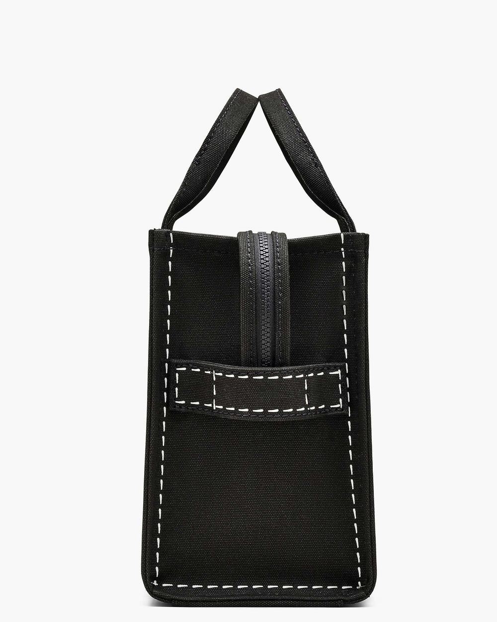 The Trompe L'Oeil Cargo Canvas Medium Tote Bag - Black | Marc Jacobs on sale