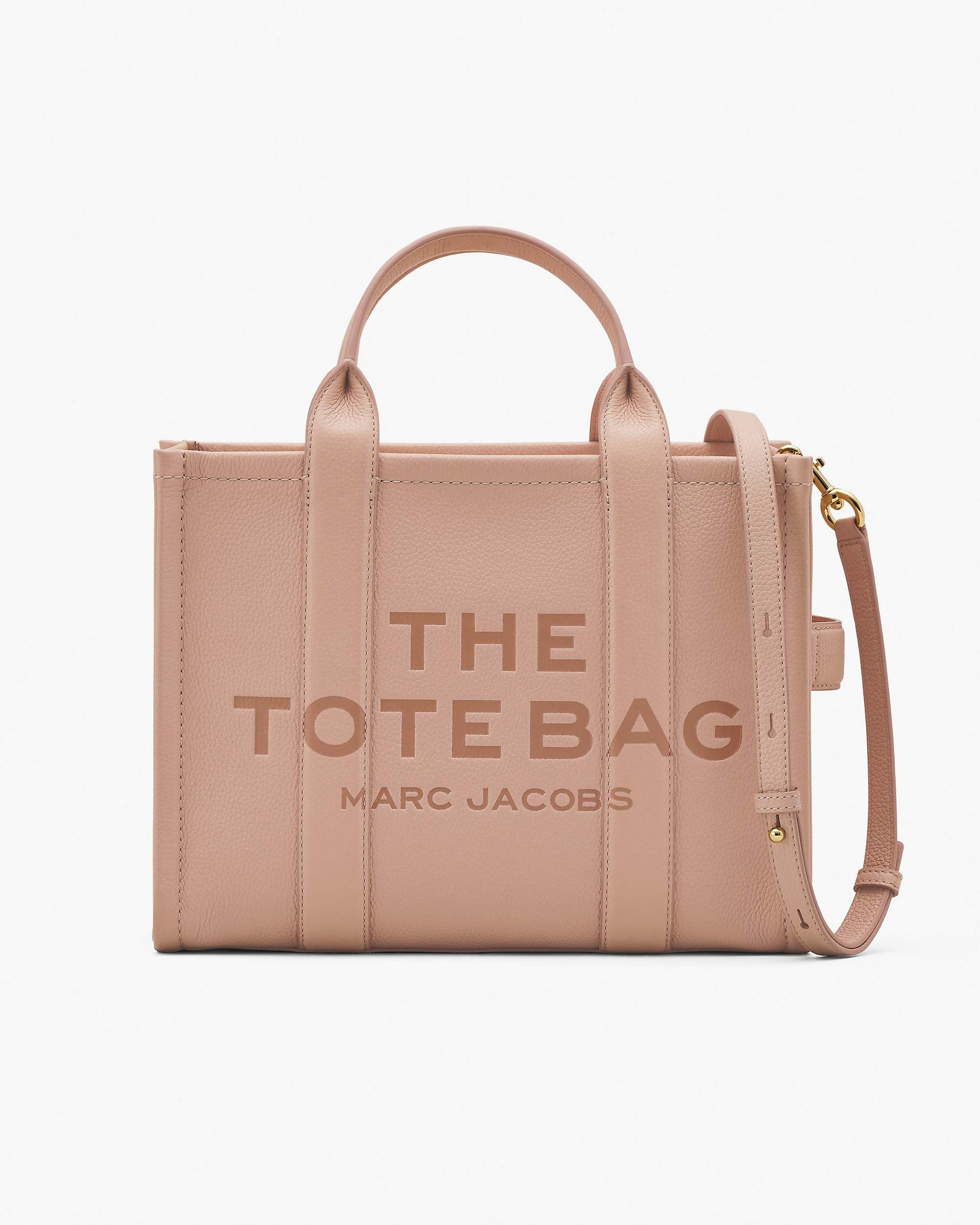 The Leather Medium Tote Bag - Rose | Marc Jacobs US