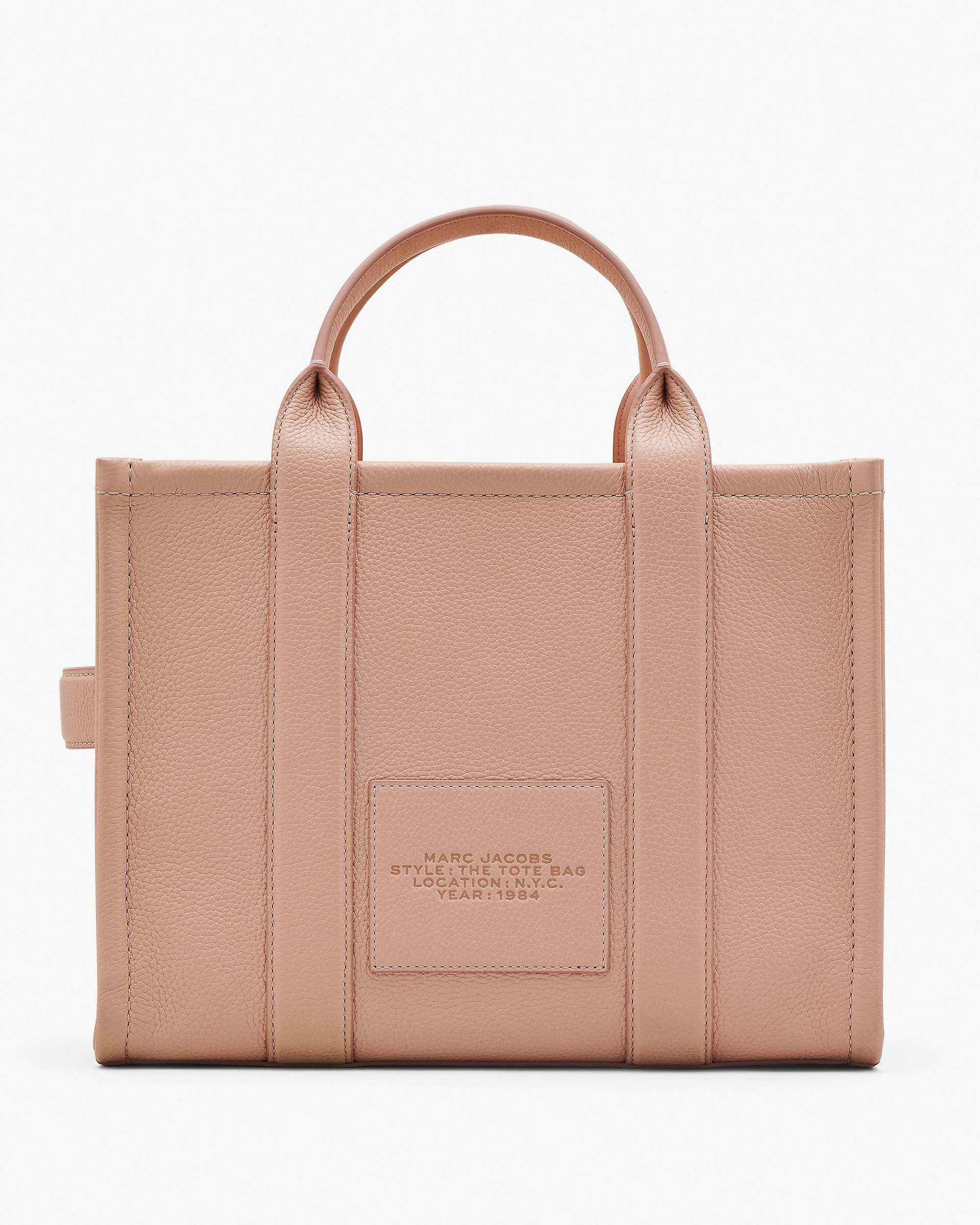 The Leather Medium Tote Bag - Rose | Marc Jacobs US