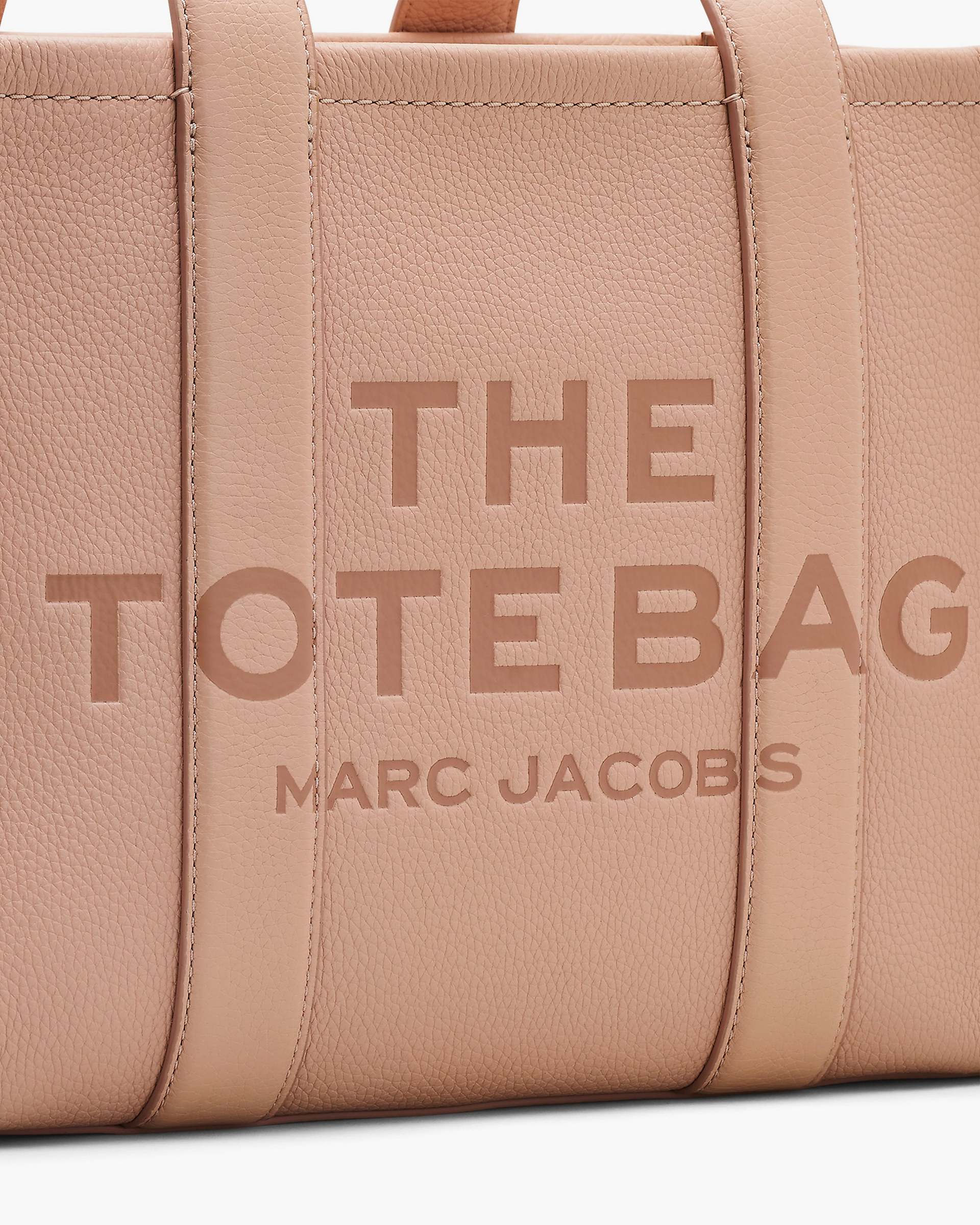 The Leather Medium Tote Bag - Rose | Marc Jacobs US