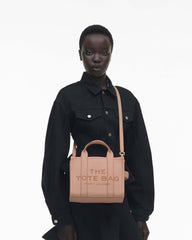 The Leather Small Tote Bag - Rose | Marc Jacobs online
