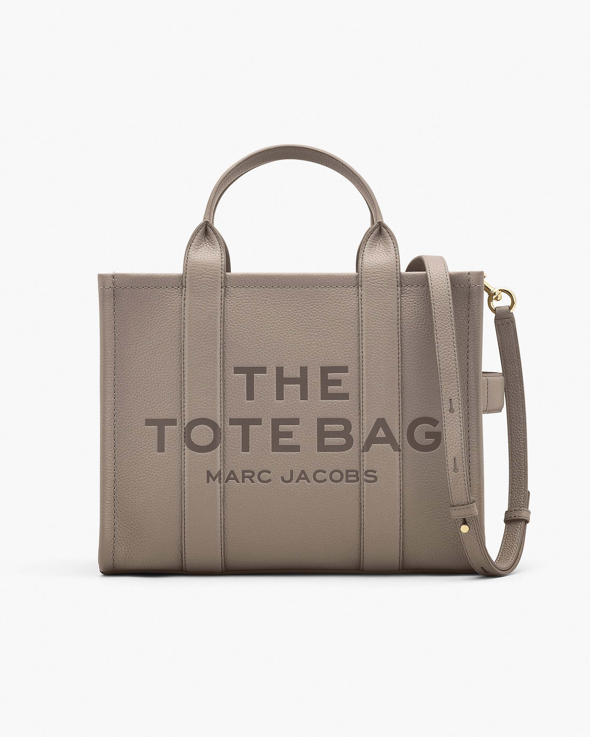 The Leather Medium Tote Bag - Cement | Marc Jacobs discount