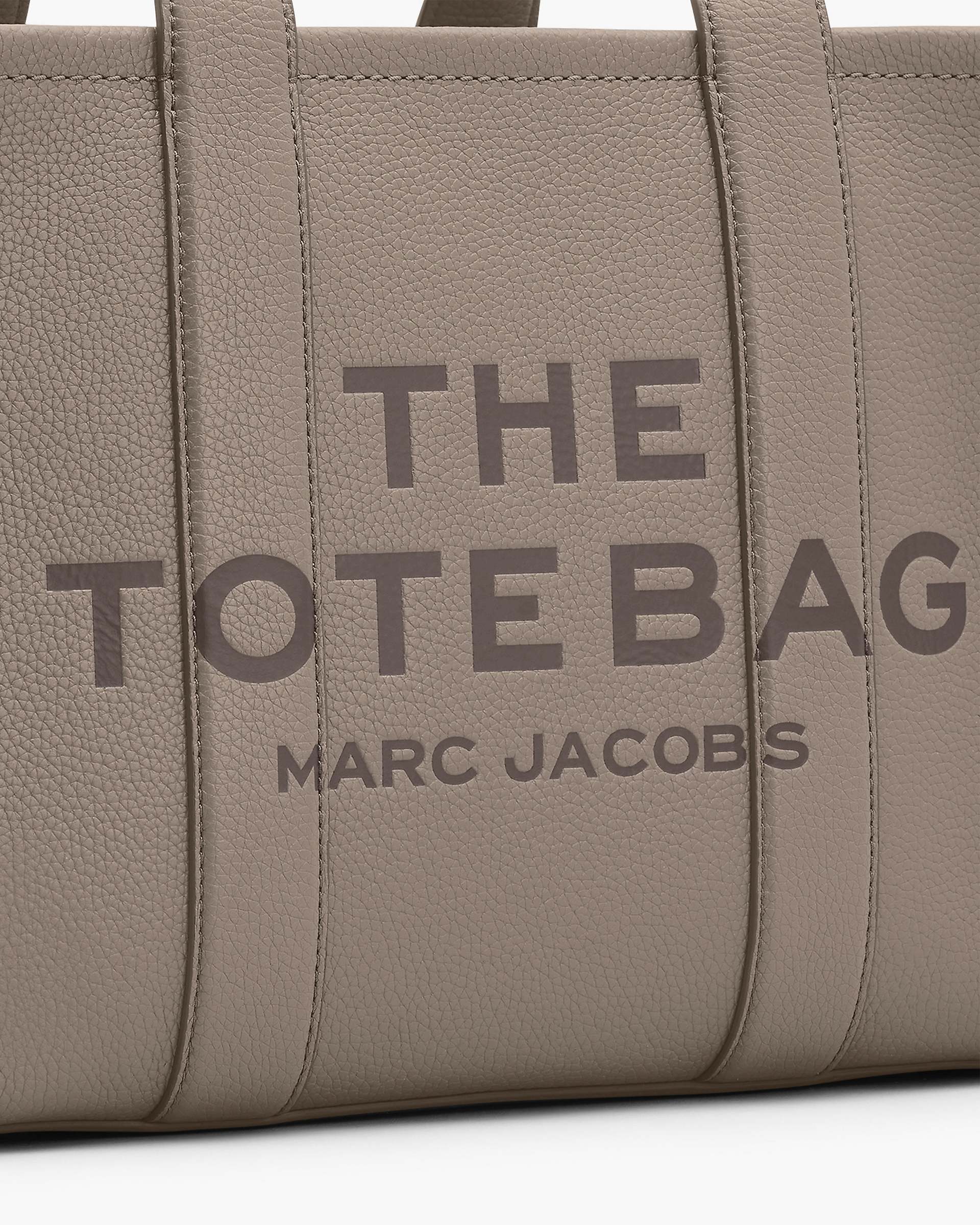 The Leather Medium Tote Bag - Cement | Marc Jacobs discount