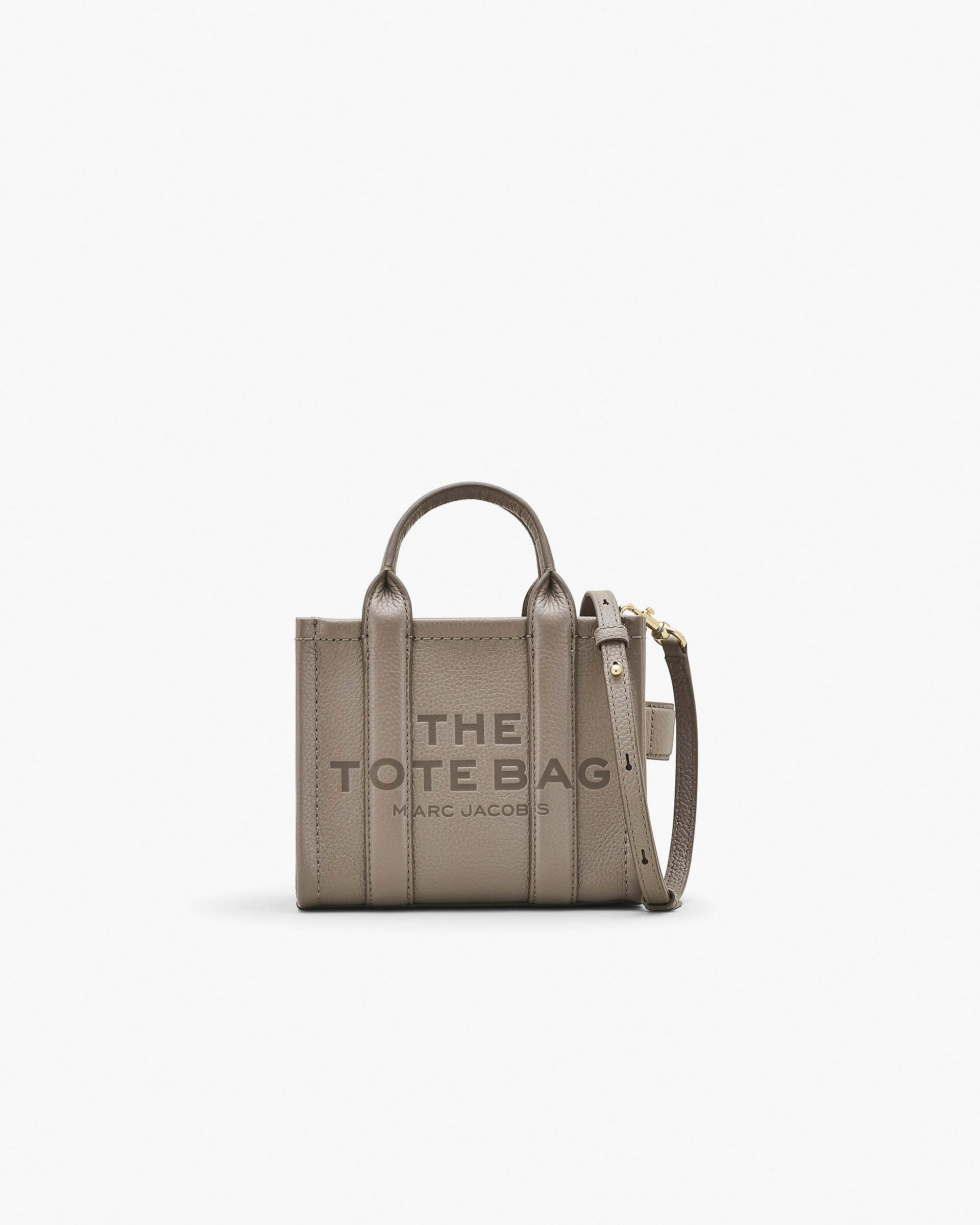 The Leather Crossbody Tote Bag - Cement | Marc Jacobs online