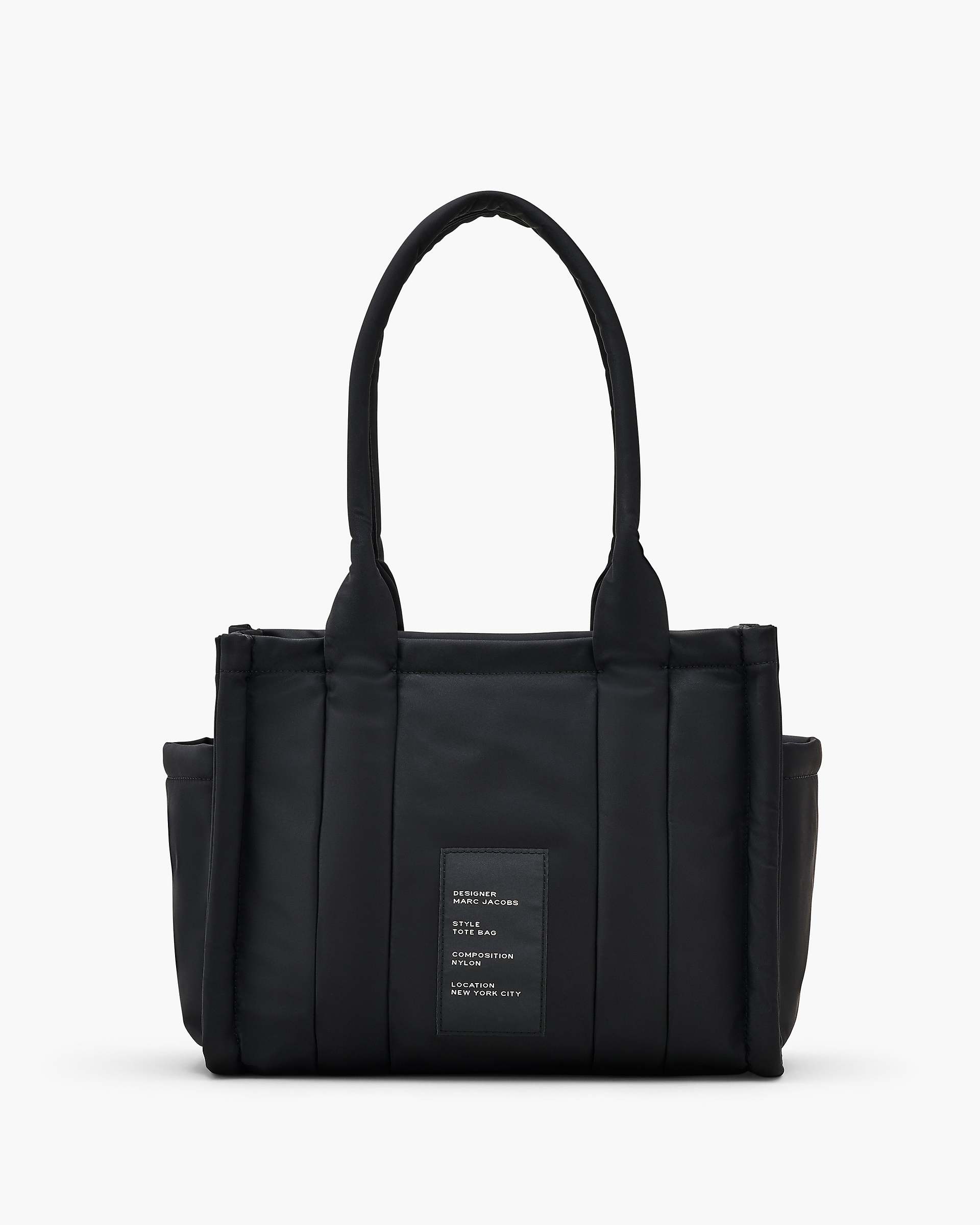 The Puffy Nylon Medium Tote Bag - Black | Marc Jacobs on sale