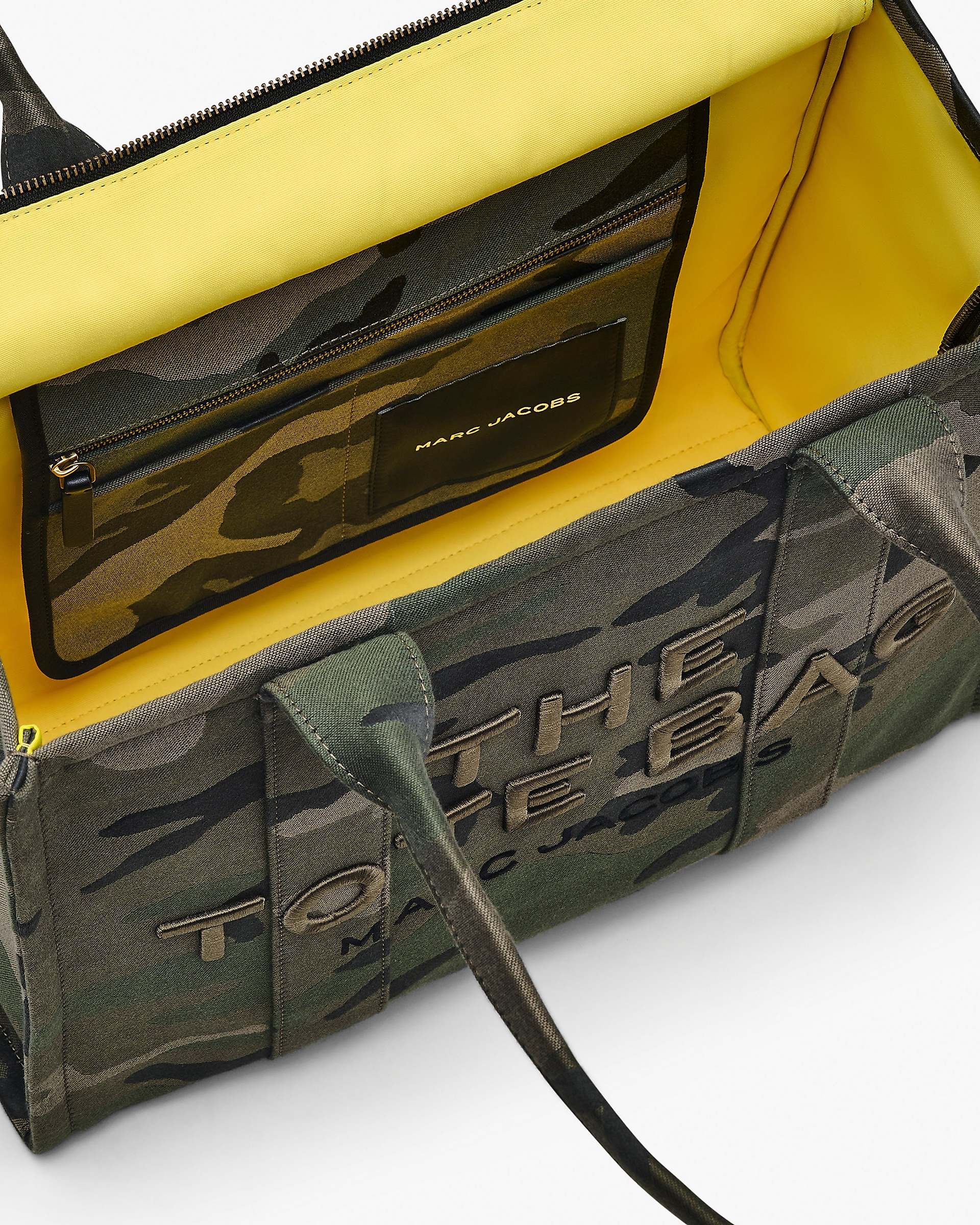 The Camo Jacquard Large Tote Bag - Camo Multi | Marc Jacobs online