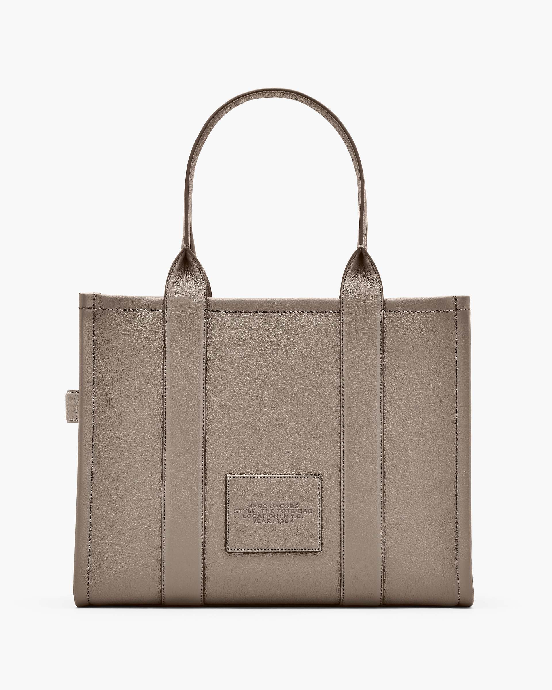 The Leather Large Tote Bag - Cement | Marc Jacobs for sale