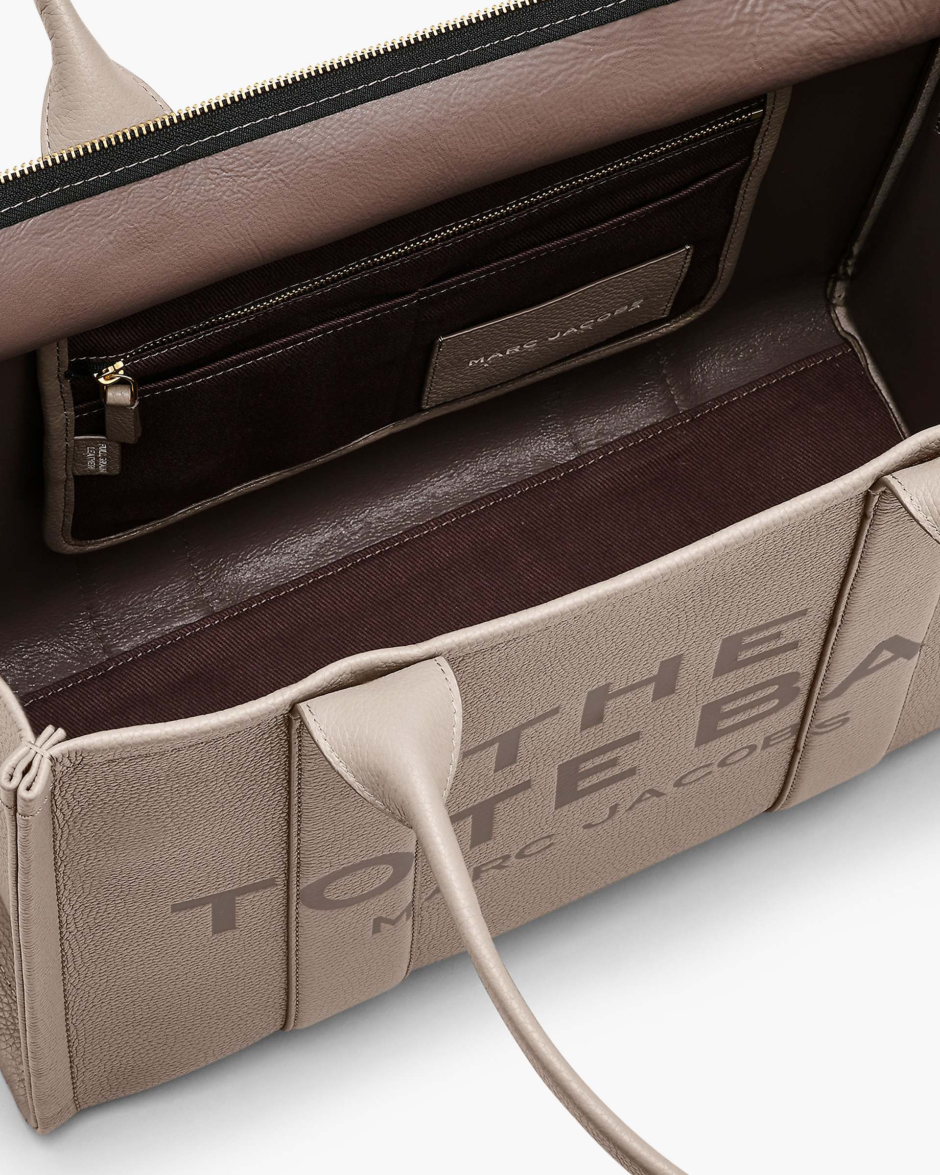 The Leather Large Tote Bag - Cement | Marc Jacobs for sale