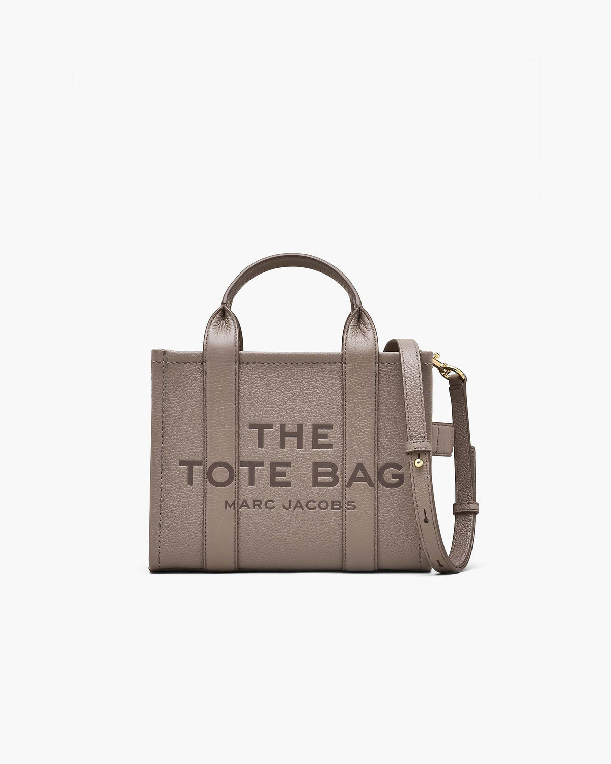 The Leather Small Tote Bag - Cement | Marc Jacobs on sale