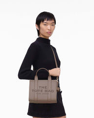 The Leather Small Tote Bag - Cement | Marc Jacobs on sale