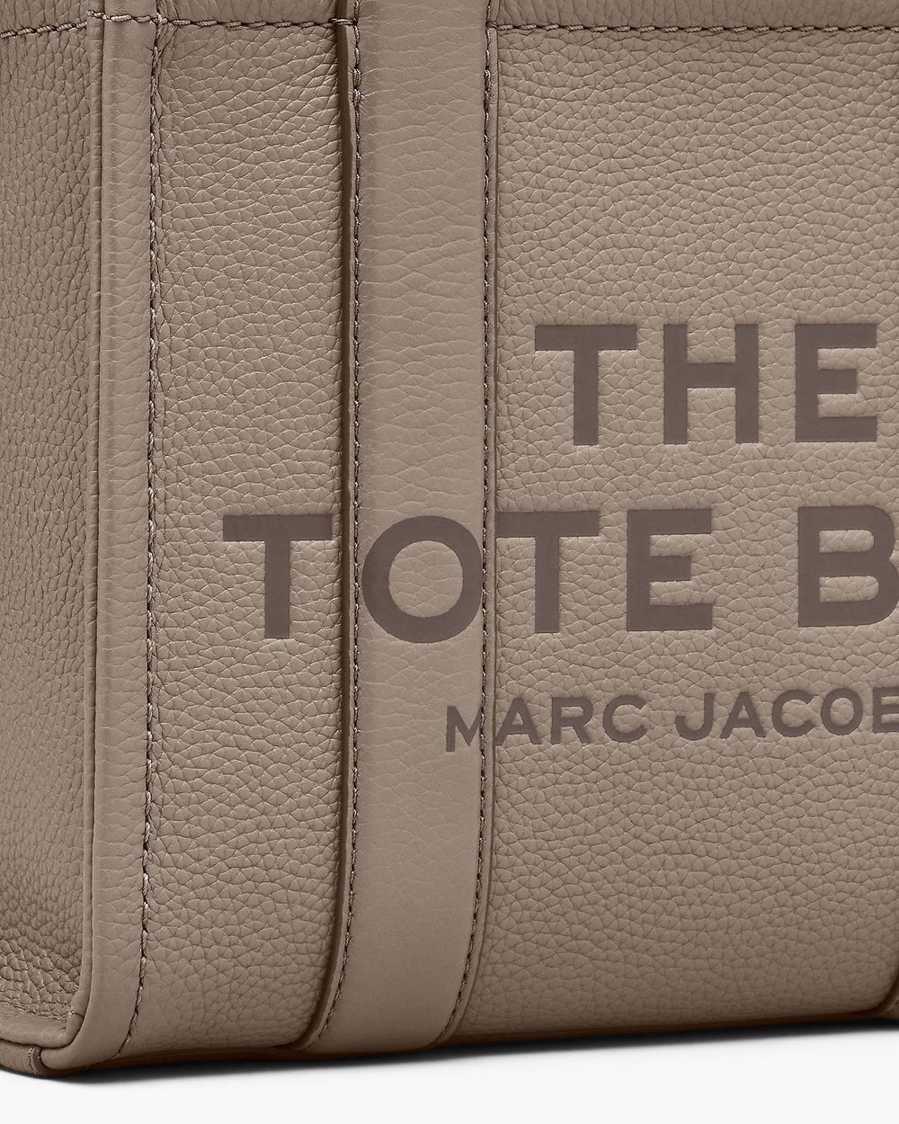 The Leather Small Tote Bag - Cement | Marc Jacobs on sale