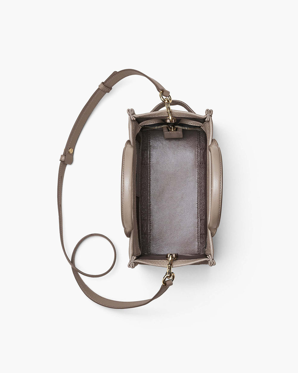 The Leather Small Tote Bag - Cement | Marc Jacobs on sale