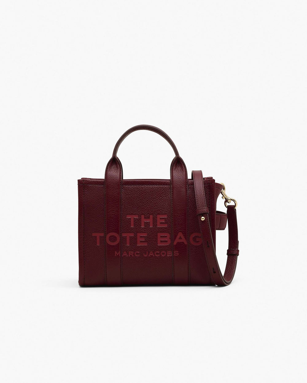 The Leather Small Tote Bag - Cherry | Marc Jacobs US