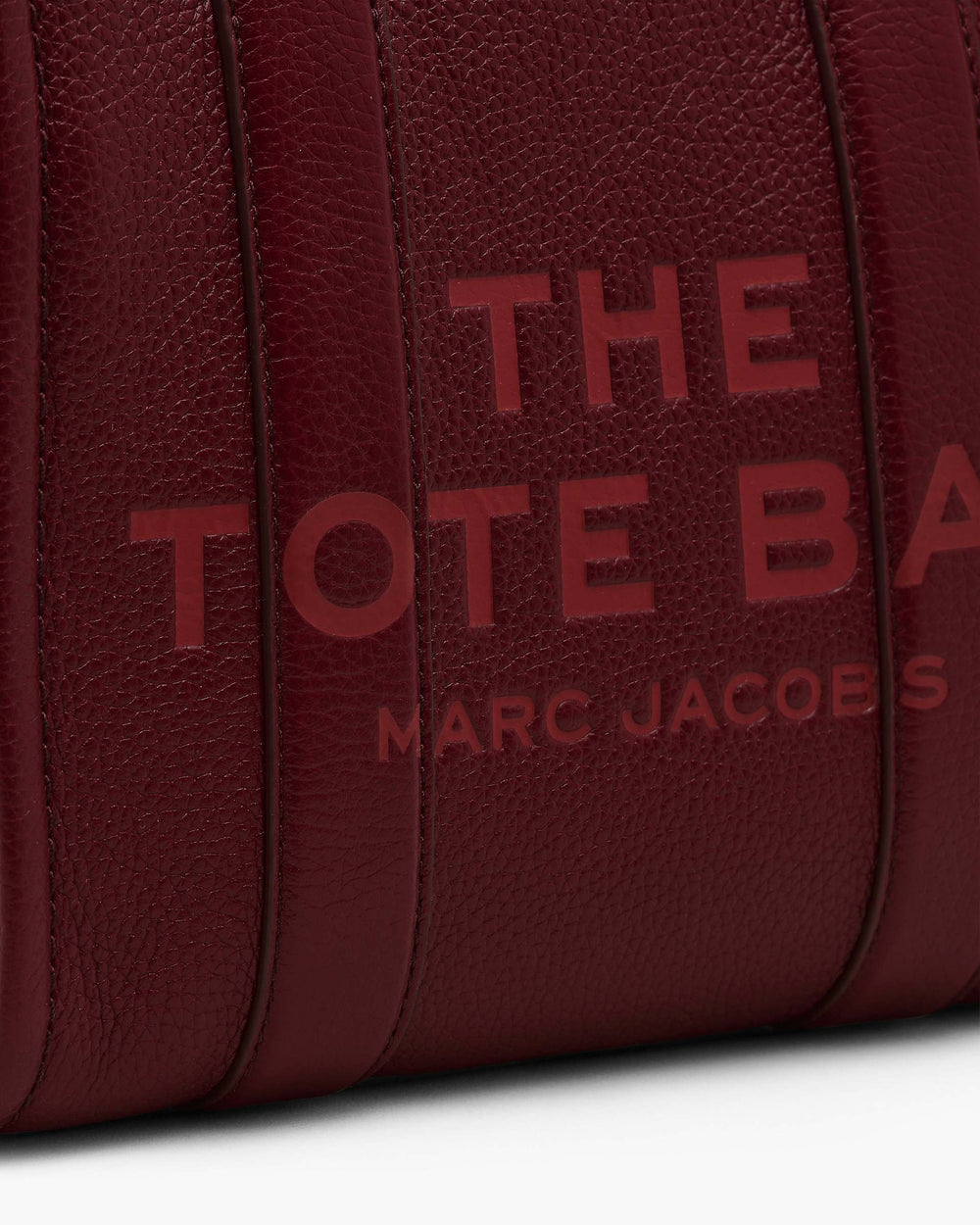 The Leather Small Tote Bag - Cherry | Marc Jacobs US