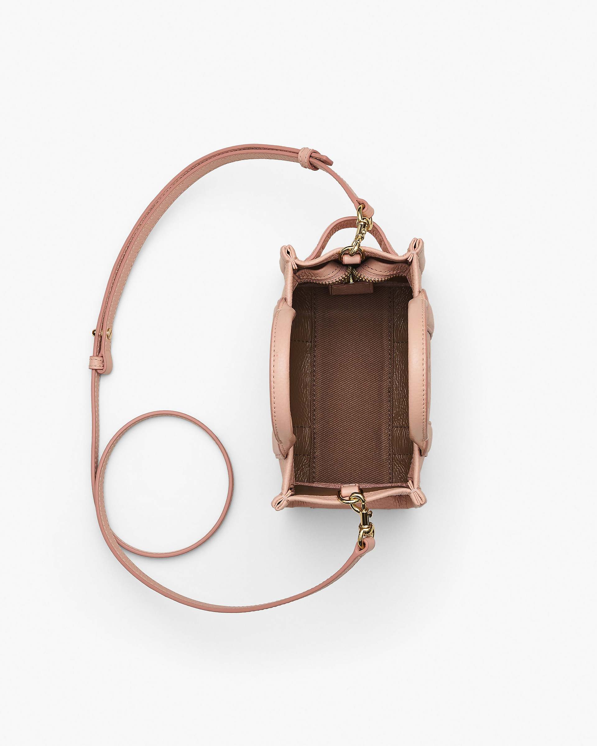 The Leather Crossbody Tote Bag - Rose | Marc Jacobs online