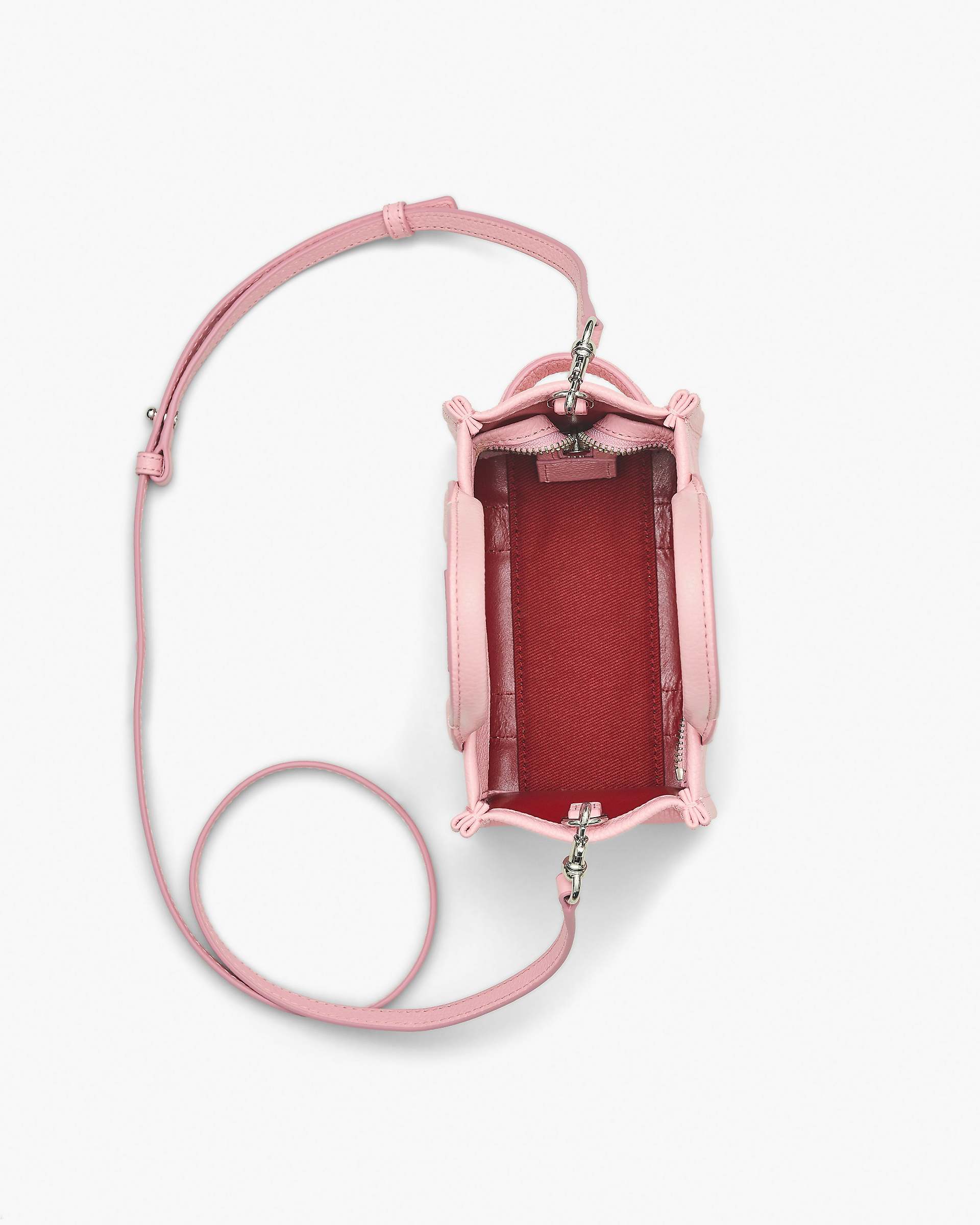 The Leather Crossbody Tote Bag - Ribbon Pink | Marc Jacobs sale