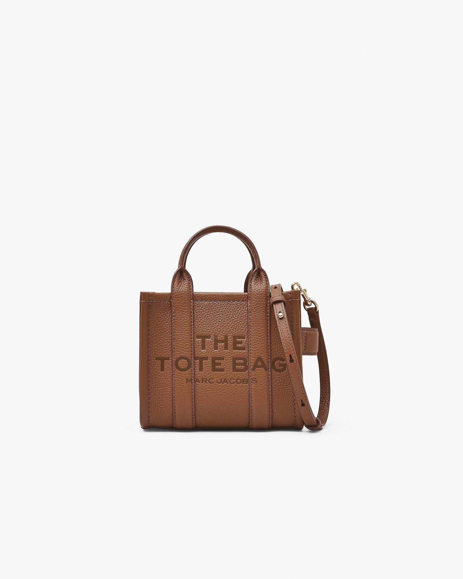 The Leather Crossbody Tote Bag - Argan Oil | Marc Jacobs on sale