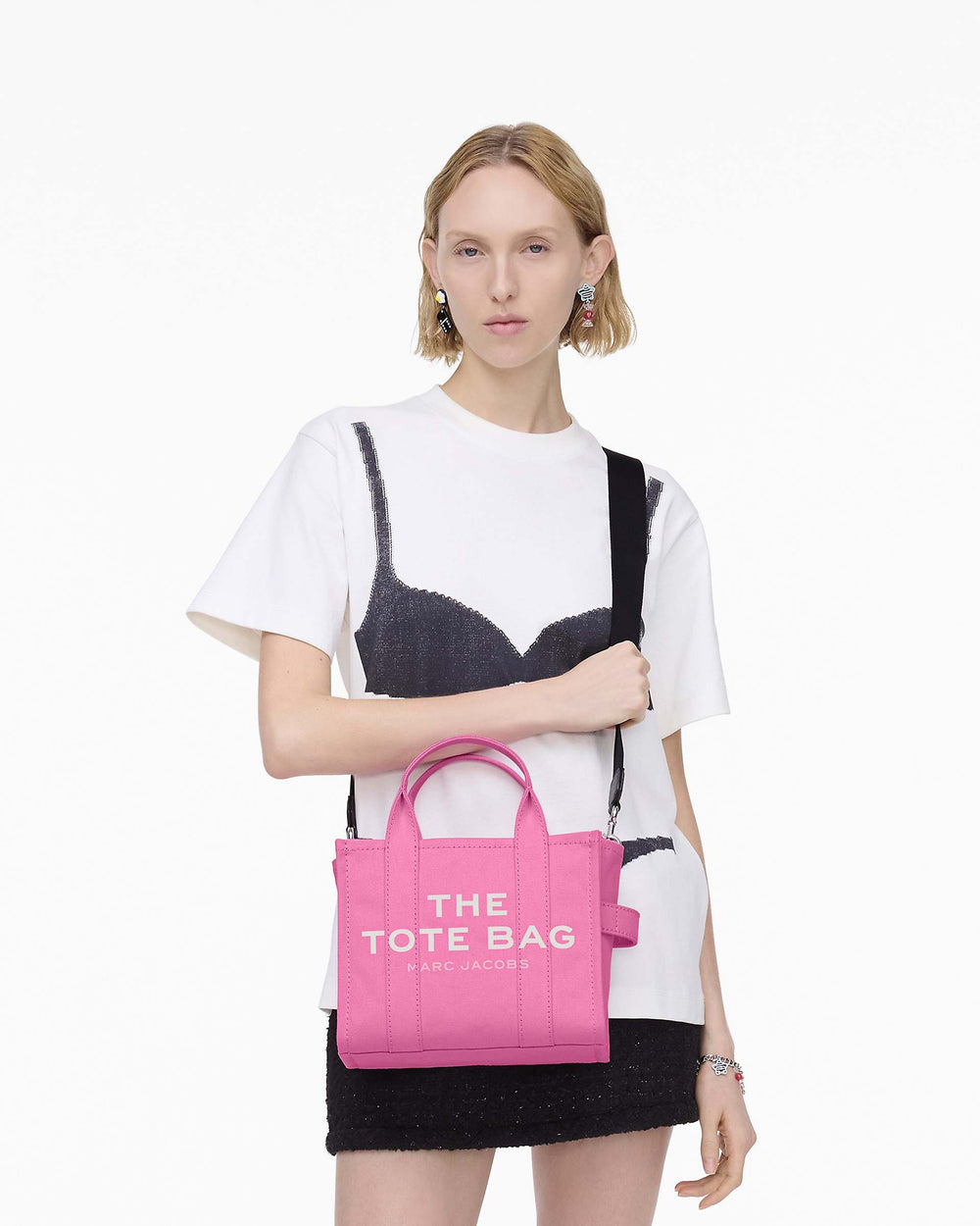 The Canvas Small Tote Bag - Bow Pink | Marc Jacobs online